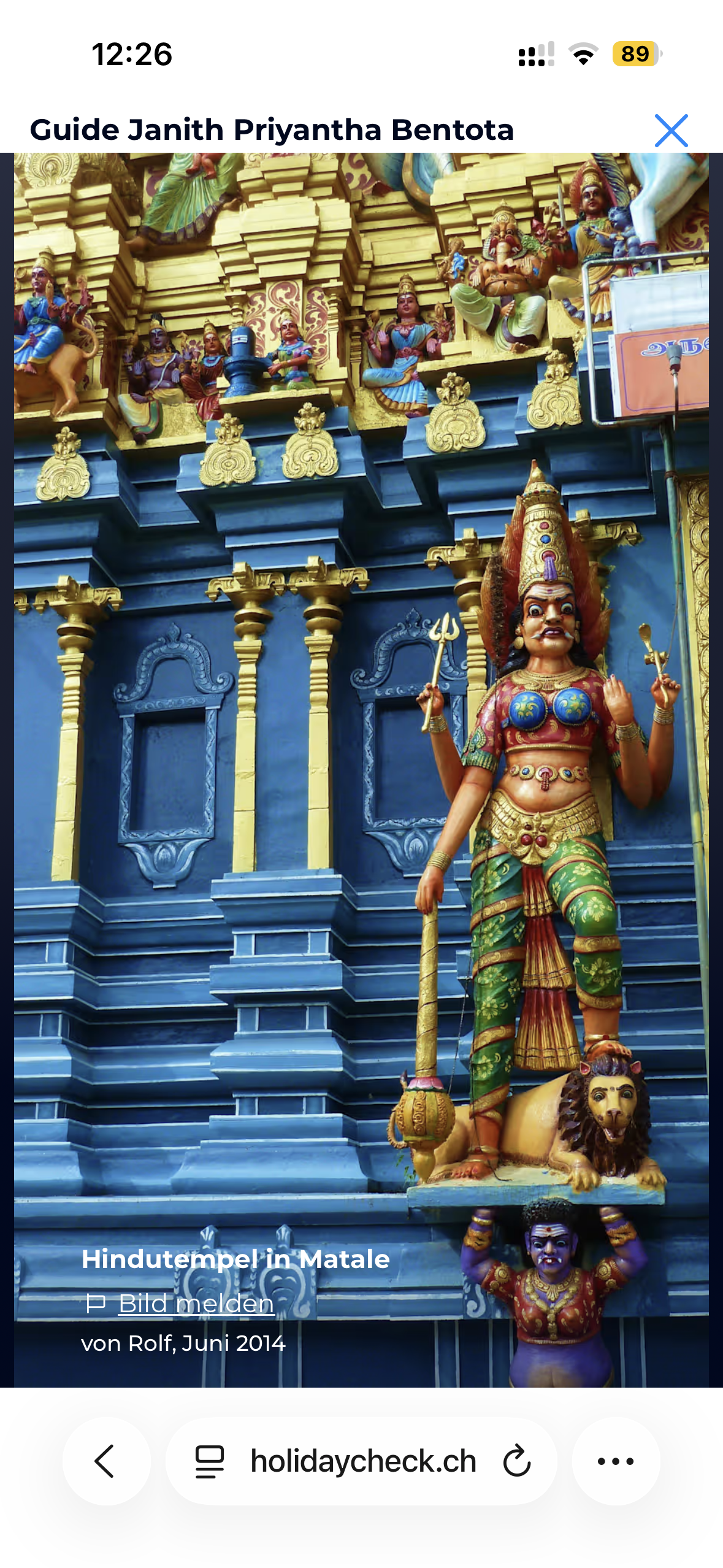 Hindu Temple in matale